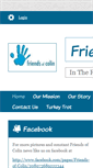 Mobile Screenshot of friendsofcolin.org